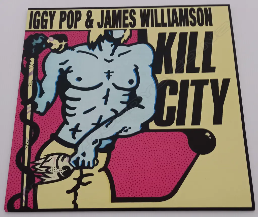 Iggy Pop & James Williamson, Kill City, (Pink Vinyl) Image 1++